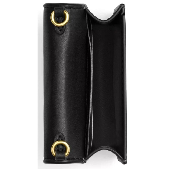 New Coach CX151 Mini Wallet on Chain Leopard Multi Animal Print - Picture 6 of 7